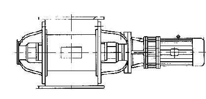 剛性葉輪給料機(jī)示意圖